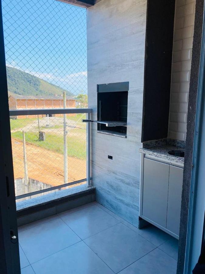 Cantinho Com Churrasqueira Ubatuba Bagian luar foto